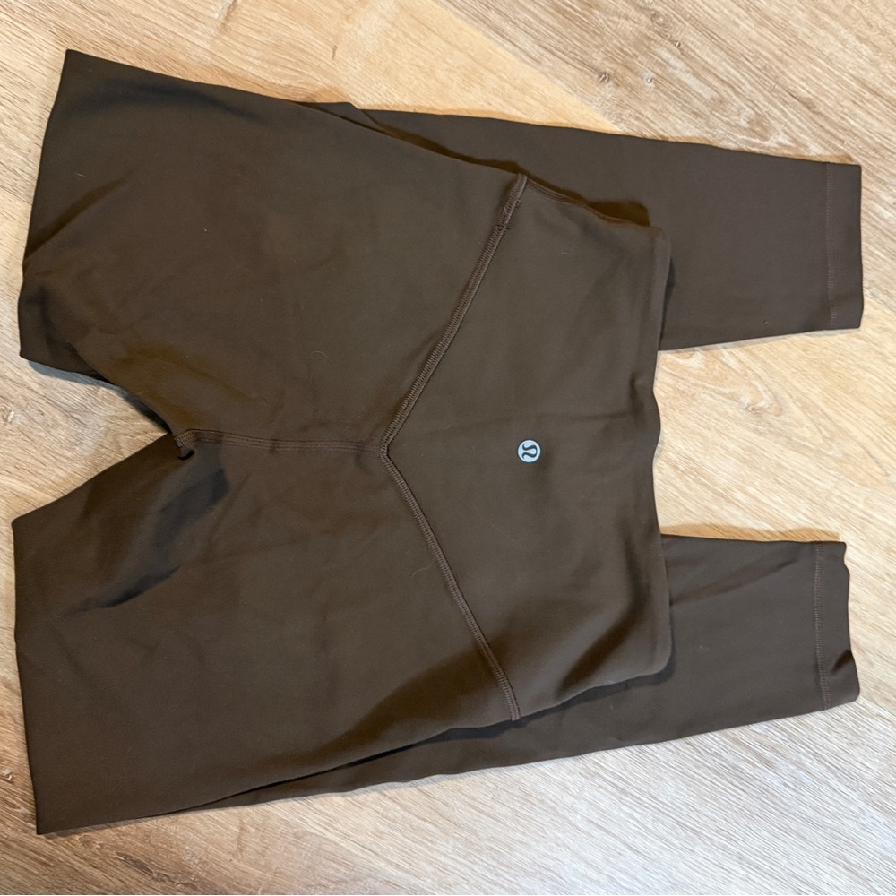 lululemon athletica size 4 Chocolate Brown Leggings